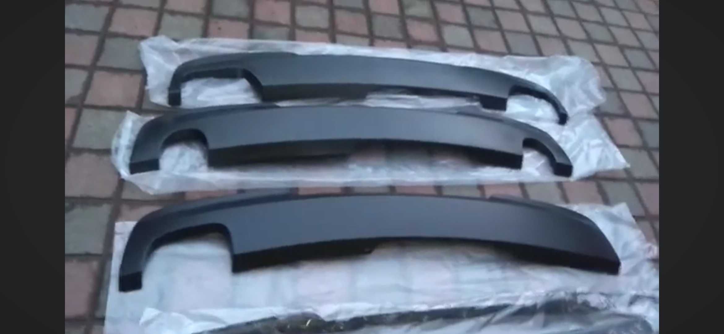 Дифузор накладка докладка спойлер вставка заднього М бампера BMW F10
