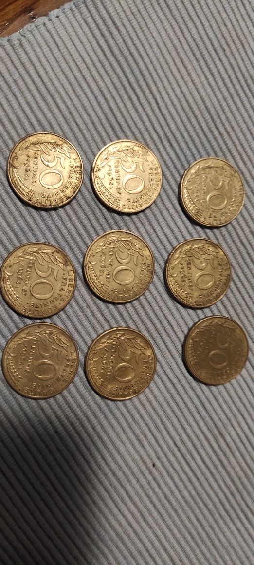 50 centimes frança