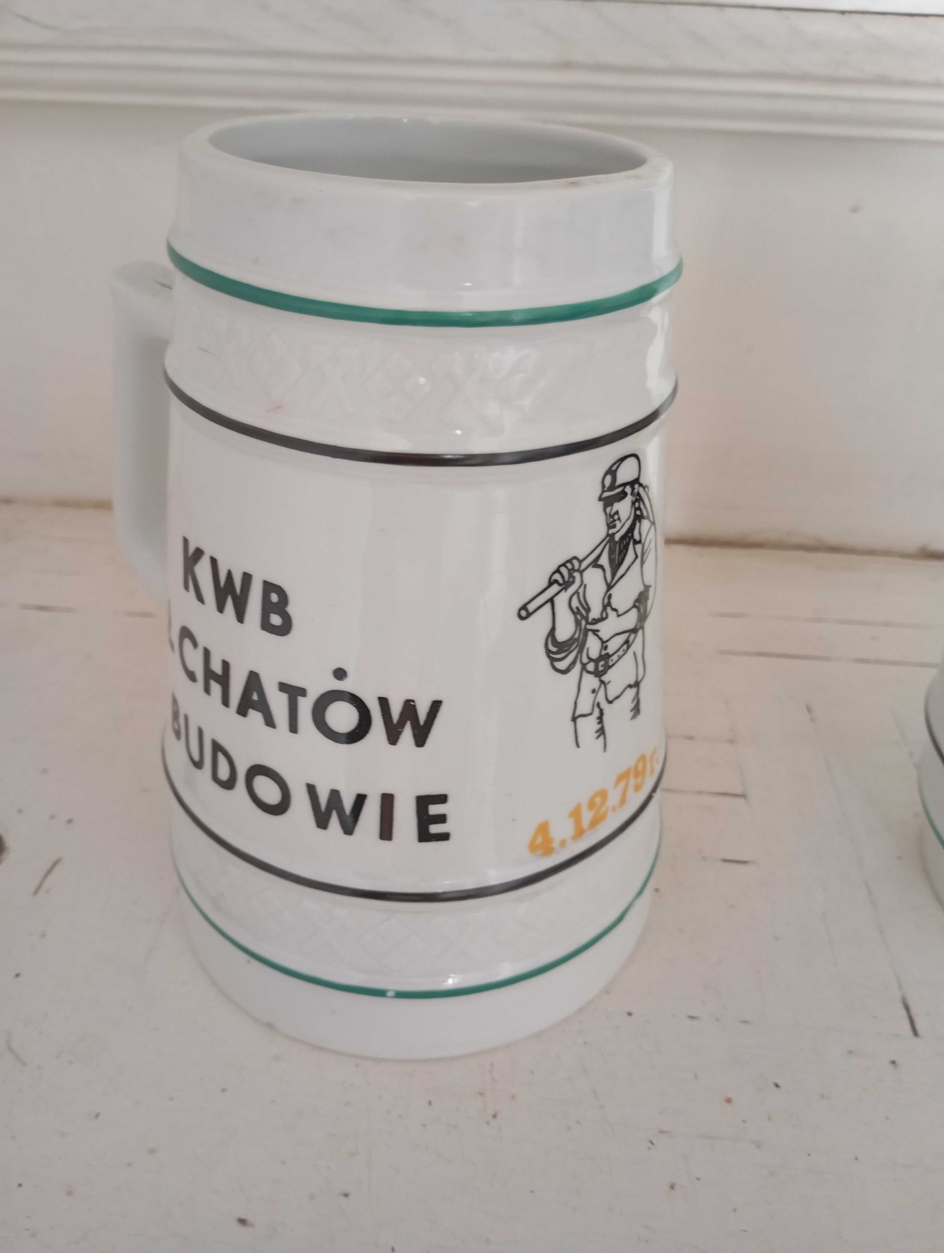 Kufle do piwa ceramiczne 5 szt