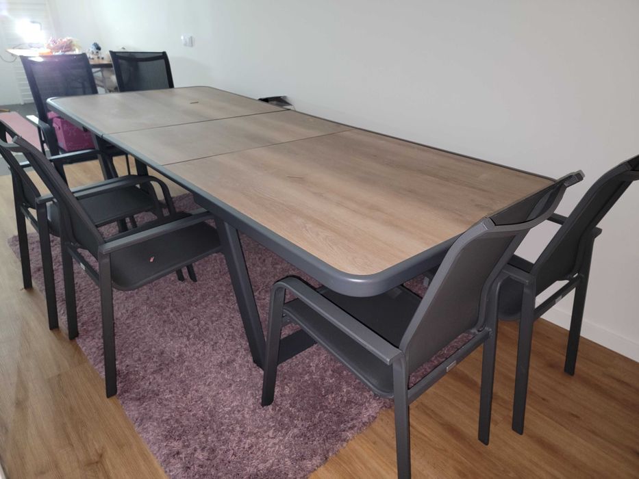 Homa Mesa interior exterior Jardim