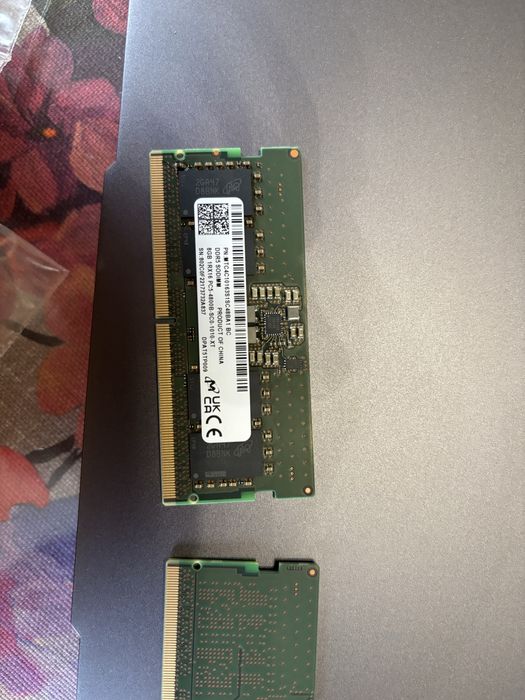 SODIMM Micron 16 GB DDR5 4800 MHz 8+8
