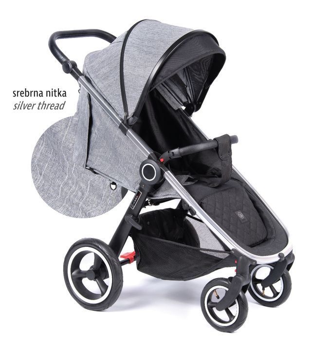 Coletto Joggy solidny, stabilny, duży wózek spacerowy!