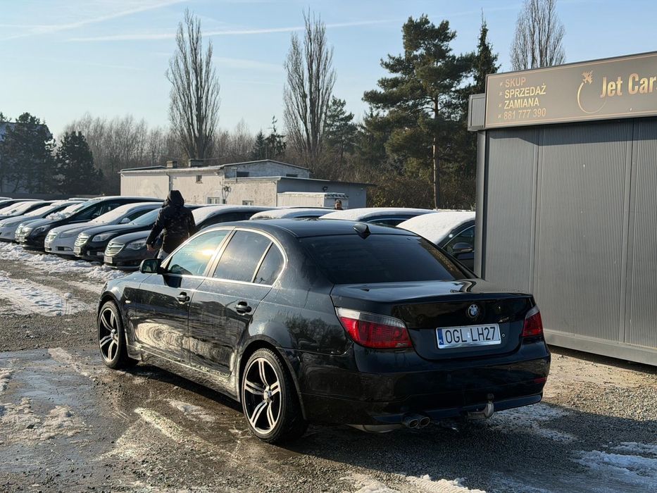 Bmw e60 M57 2.5 Diesel/Navi/Skóra/Pdc/Szyberdach/Hak/Zamiana!
