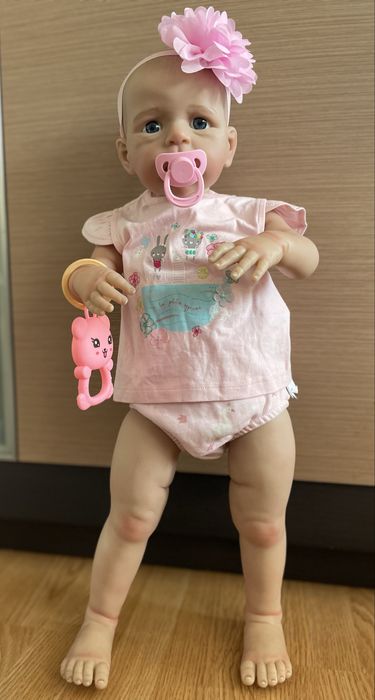 Duża dziewczynka typu reborn jak zywa !