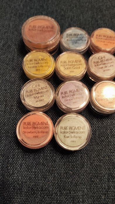Pigmenty cienie z Kolorówka