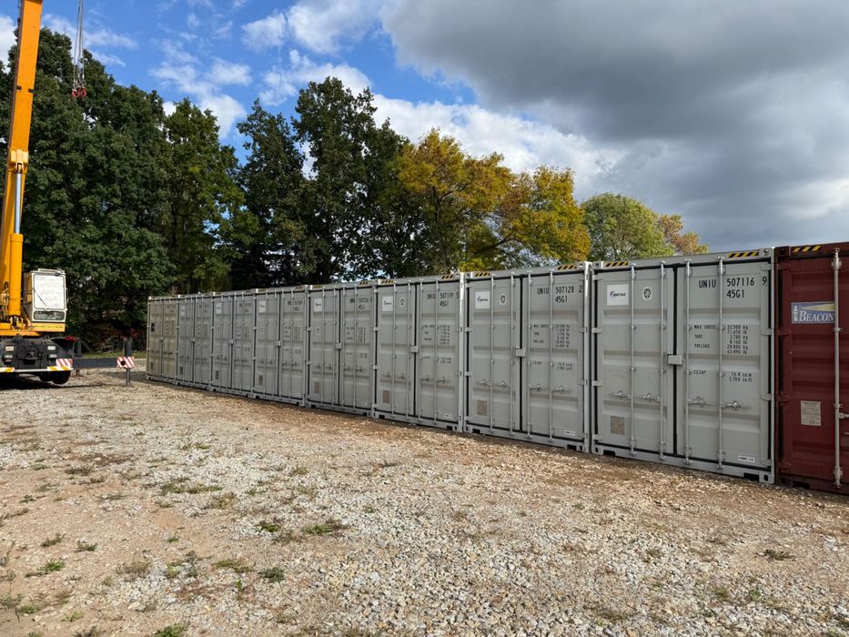 KONTENER Morski Kontenery morskie 20 40 TRANSPORT wraz z ROZŁADUNKIEM