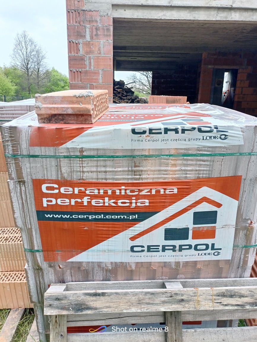 Pustaki ceramiczne  Cerpol połówki 11,5