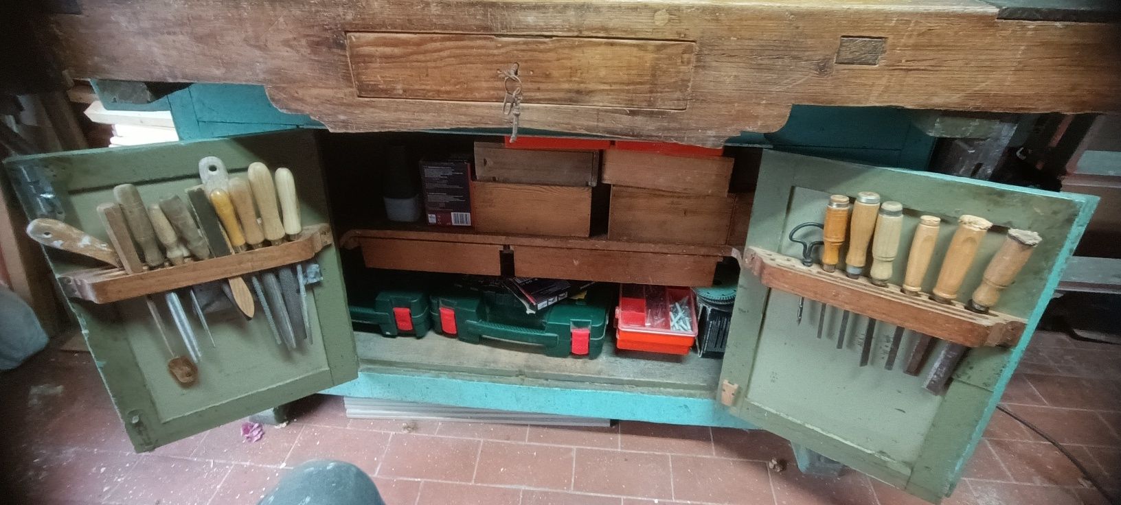 Bancada de carpinteiro