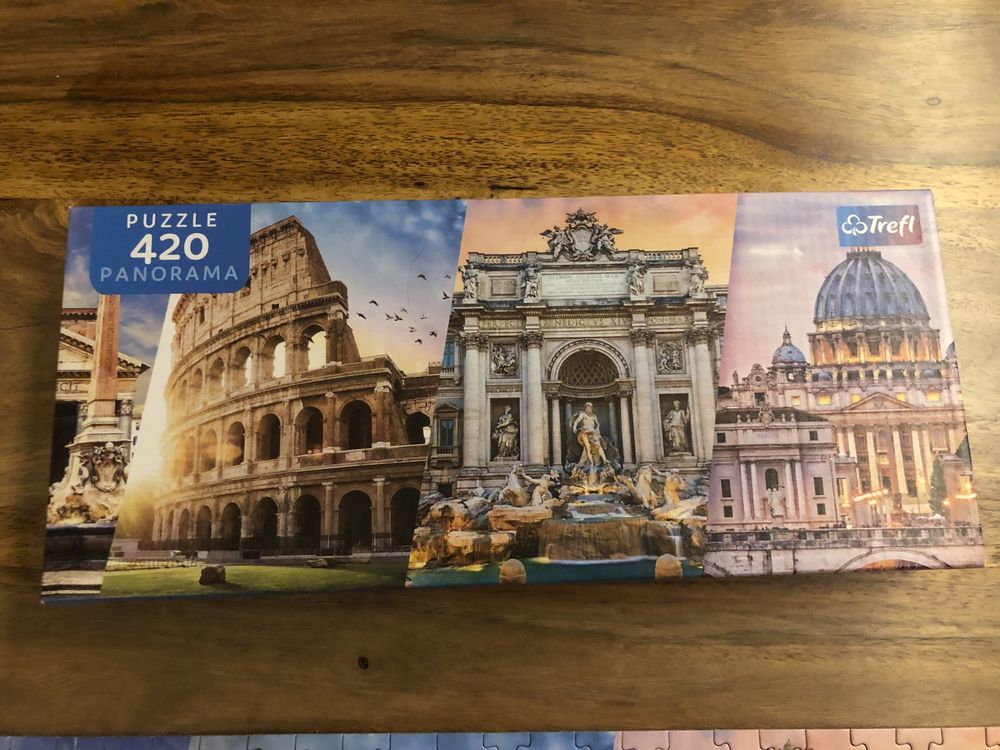 Puzzle 420 zabytki Rzymu