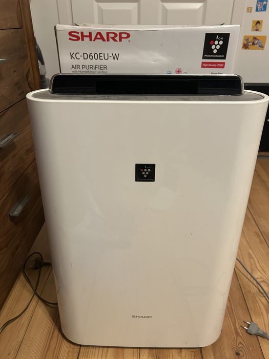 Oczyszcza powietrza z funkcja nawilzania Sharp KC-D60EU-W wwa Ursus