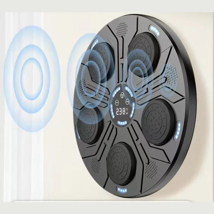 Настінний тренажер для боксу, Музична боксерська груша з рукавицям