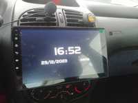 Radio Android 4GB RAM com moldura para Peugeot 206