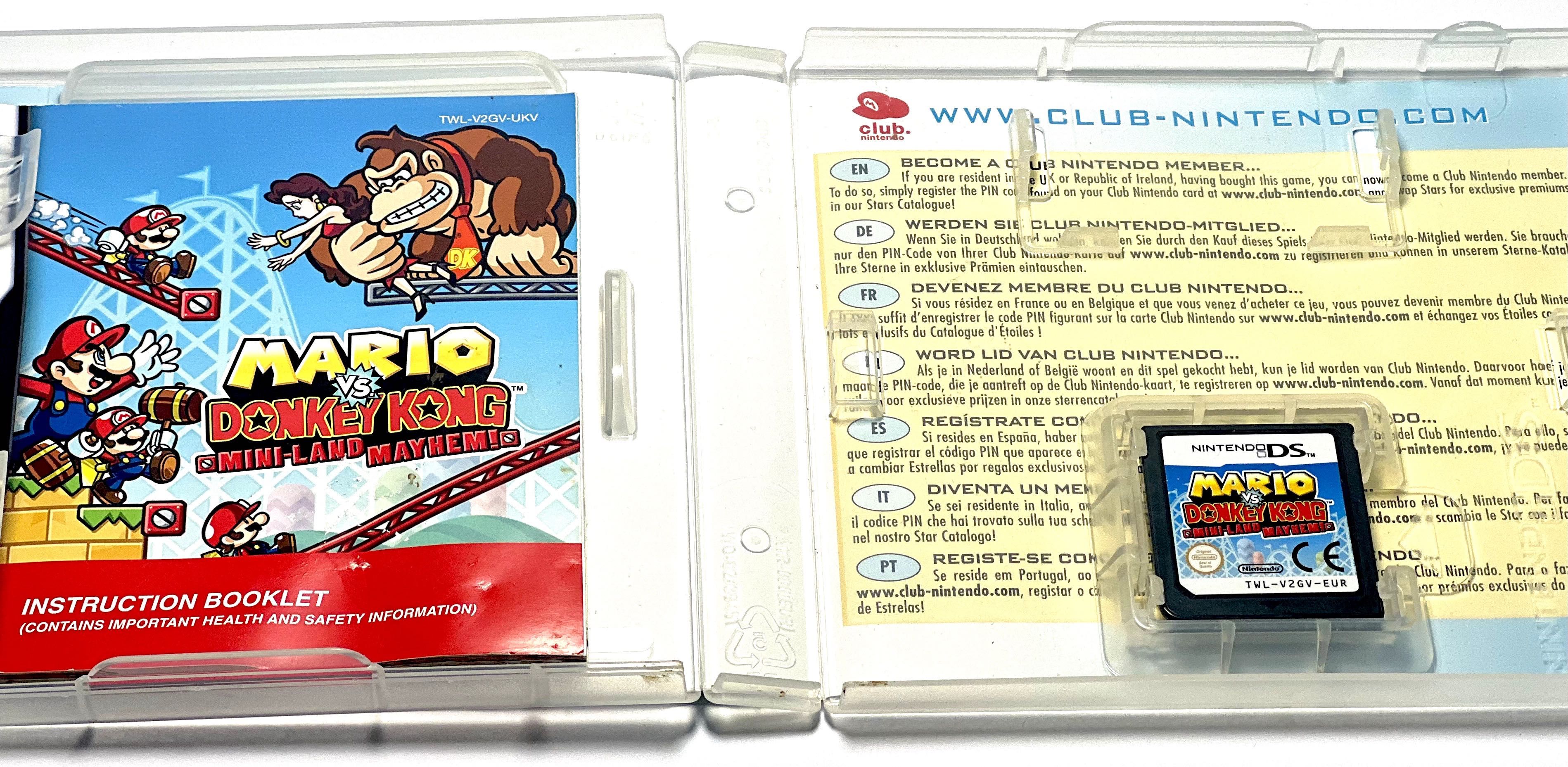 Mario Vs Donkey Kong Mini Land Mayhem Nintendo DS