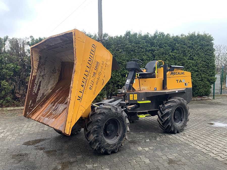 Wozidło budowlane 6 TON Mecalac TA6 798h | wynajem wozideł małopolska