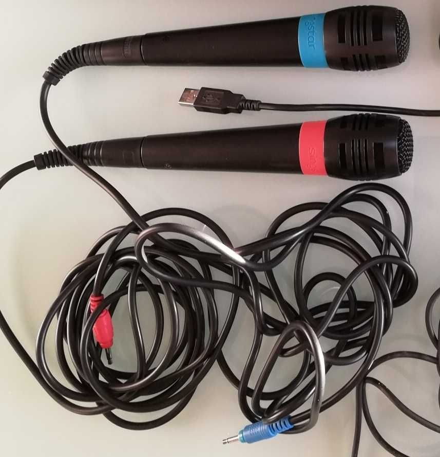 Playstation 2  Singstar micros + Jogos