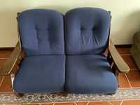 2 Sofas de Madeira