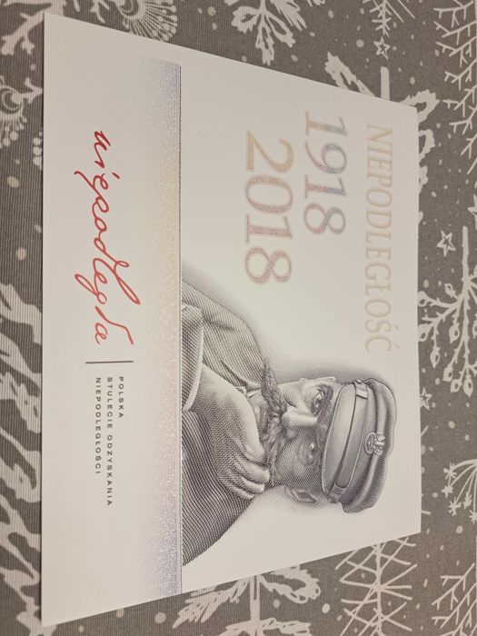 Banknot kolekcjonerski 20 zł Niepodległość  UNC - PWPW