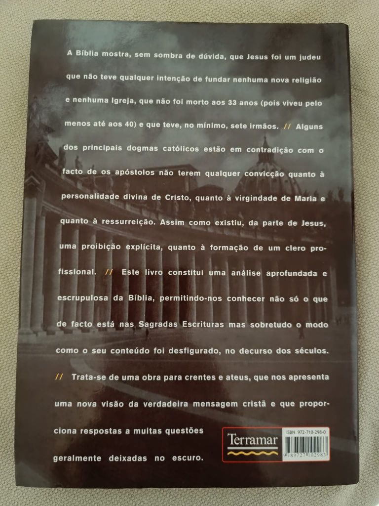 Livro Mentiras Fundamentais da Igreja Católica