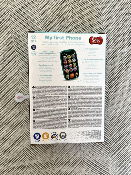 My first phone zabawka telefon smartfon Smiki