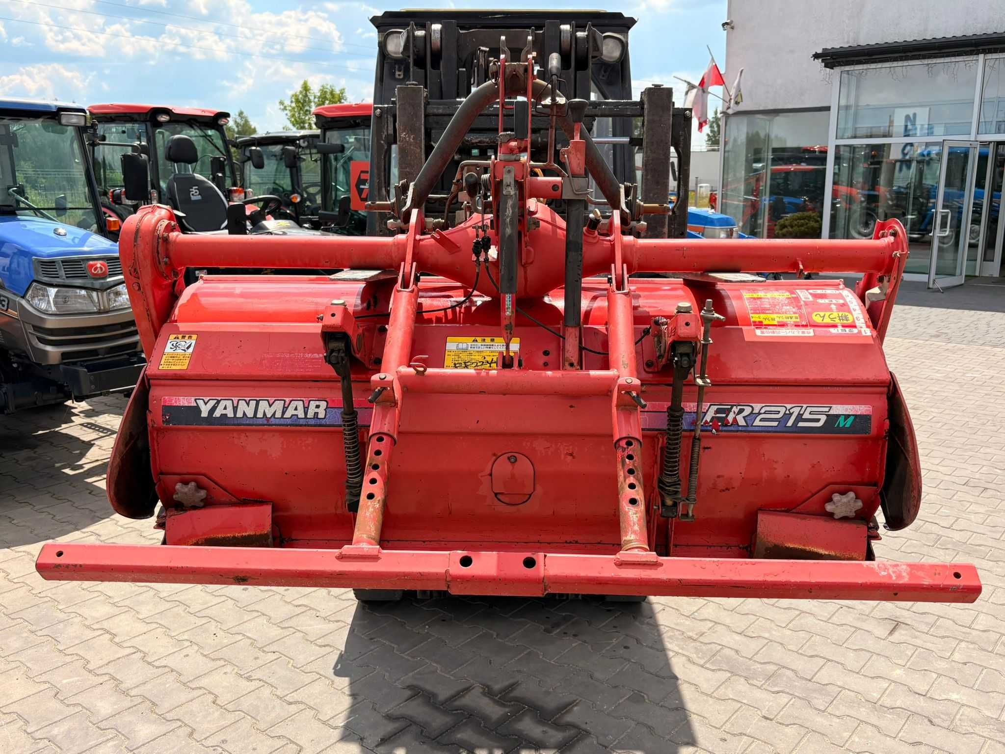 Glebogryzarka Yanmar ER-215m, 150cm, Super Stan, UNIA GRUDZIĄDZ