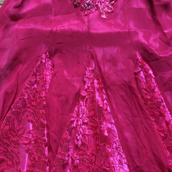 Сукня Bicici шовкова вечірня випускне M-L фуксія