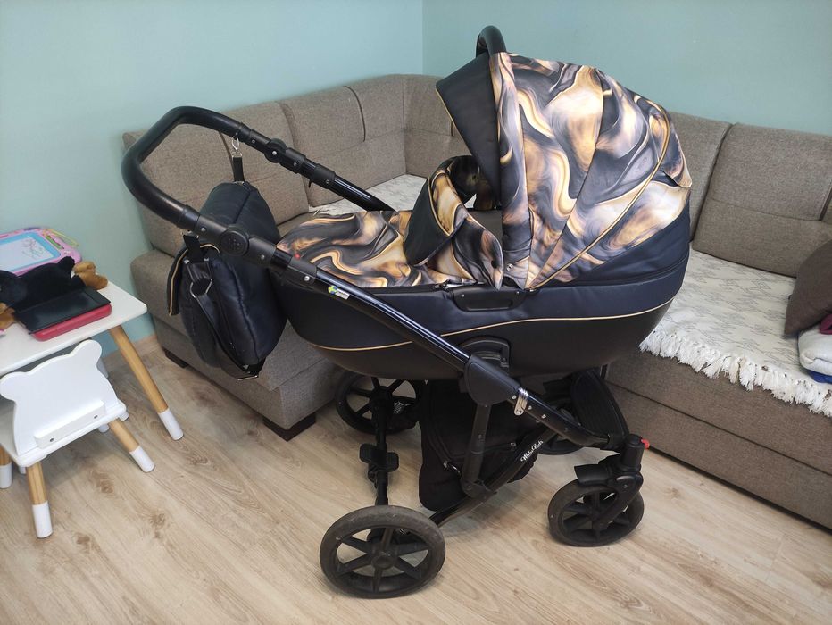 Wózek dziecięcy z gondolą spacerową Milu Kids Castello