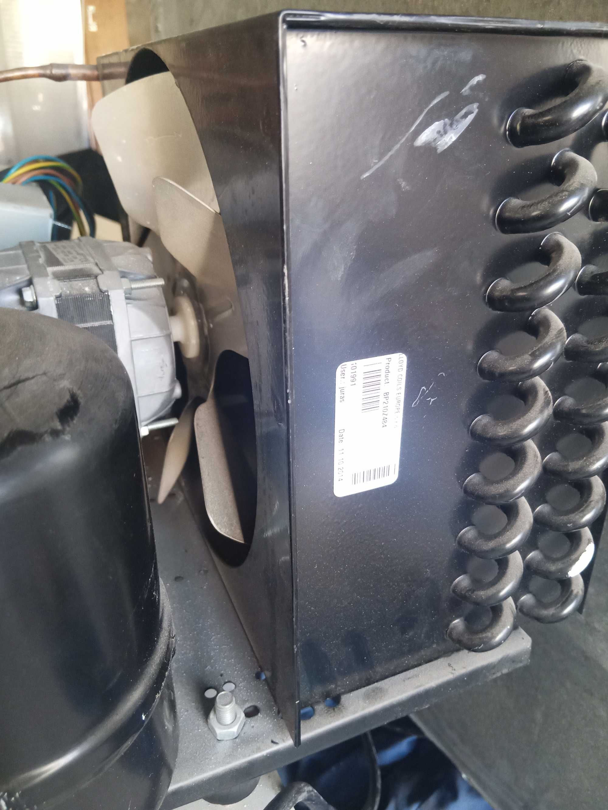 Conjunto câmara refrigeração
