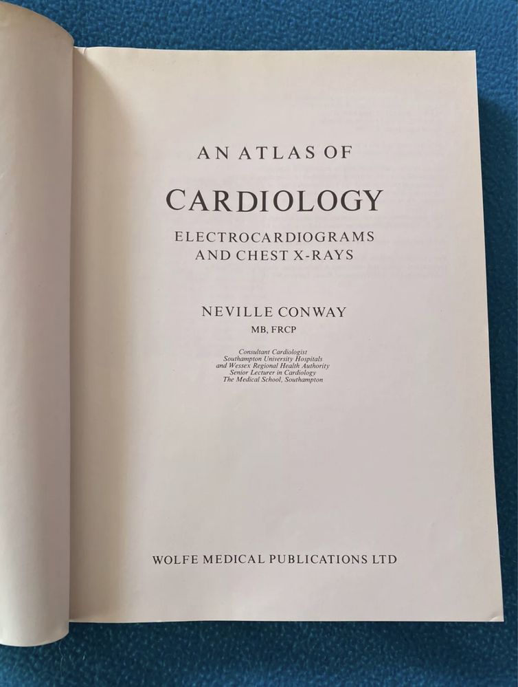 Livro - Atlas of CARDIOLOGY Electrocardiograms and Chest X-Rays