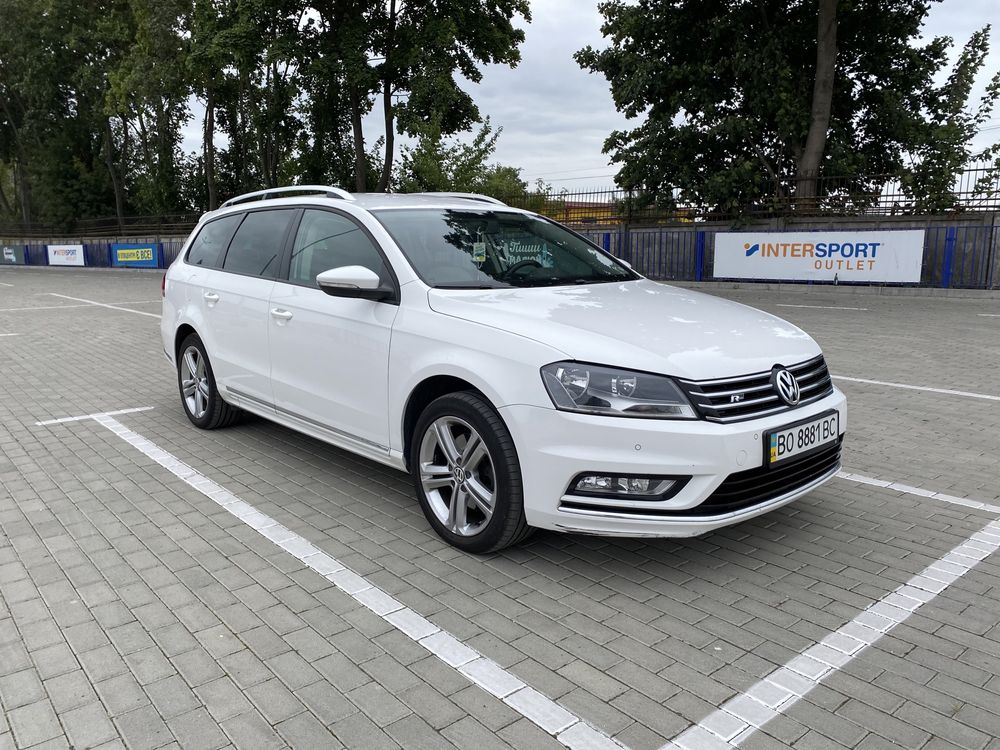 VW PASSAT B7 2.0 TDI 130 kw!!! 177 к.с. Rline!!