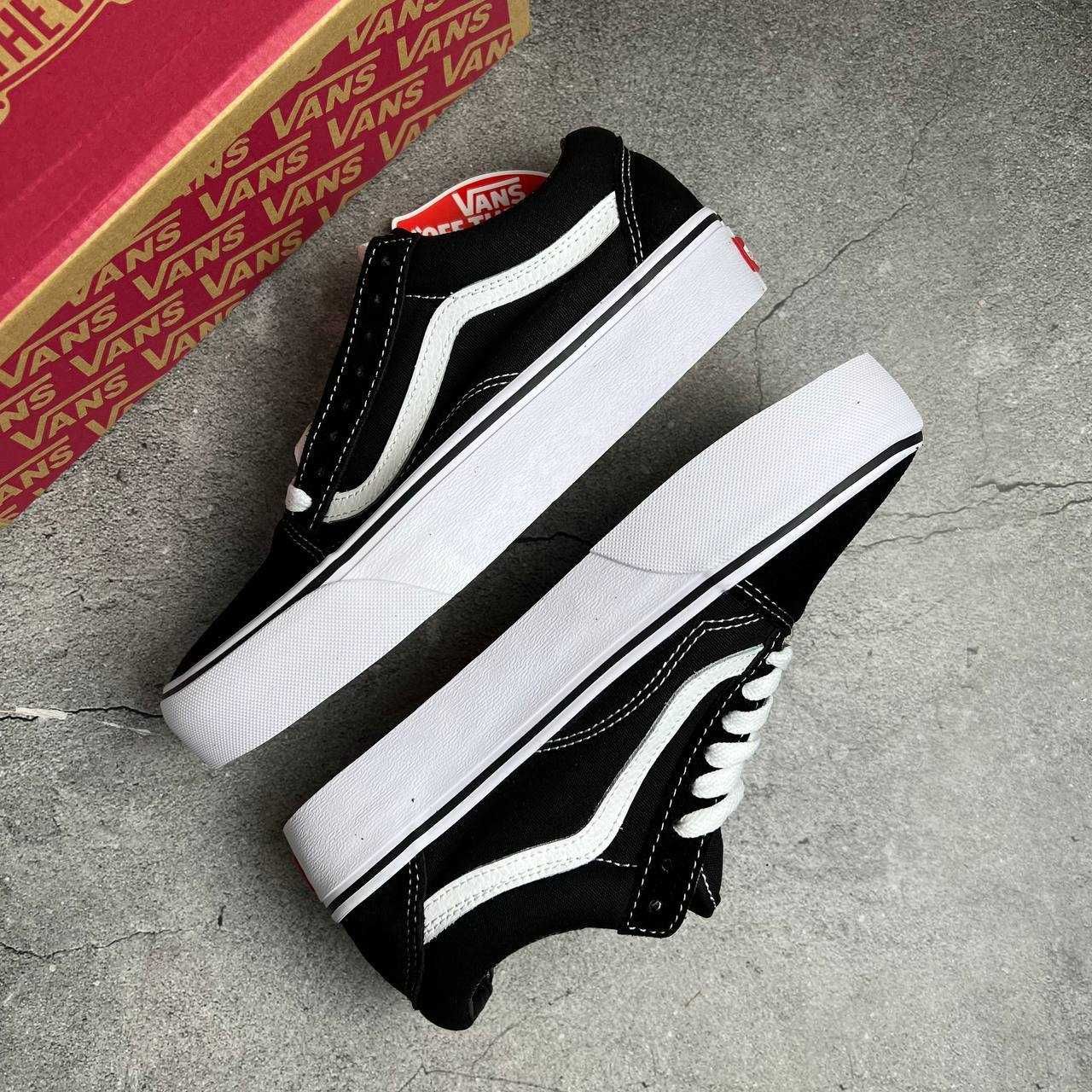 VANS PLATFORM/trampki Vans Platform Black/White