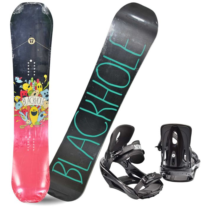 Deska snowboardowa BLACKHOLE DREAM 142 cm z wiązaniami NOWA!