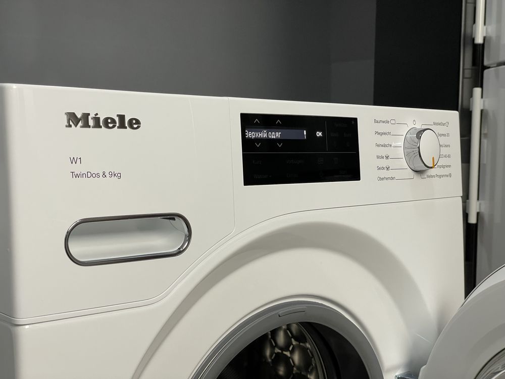 Пральна машина Miele WWG 660 9 кг/ Україське меню/ ІДЕАЛЬНИЙ СТАН