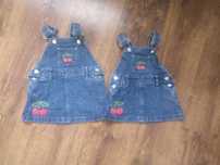 Sukieneczki jeans dla dziewczynki (bliźniaczki)
