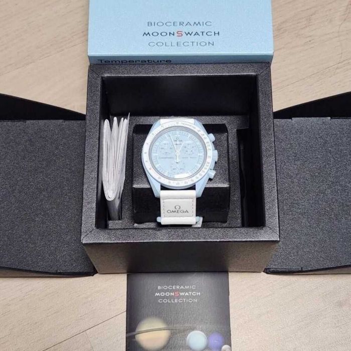 Omega x Swatch Uranus SO33L100 - Świąteczny Rabat -30%