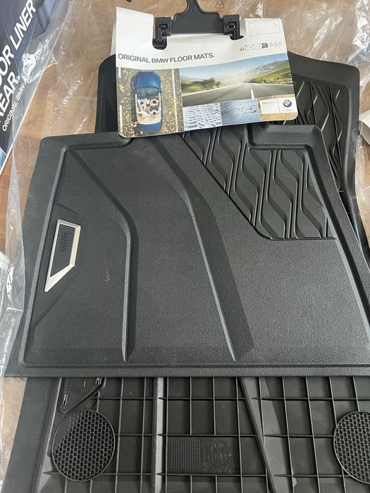 Нові коврики оригінал BMW БМВ X5 F15,G05,G06; X7 G07 резина, велюр