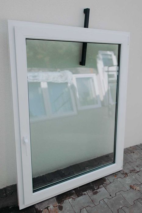 Okna używane PCV Duży SKŁAD OKIEN Dowóz, balkonowe, tarasowe