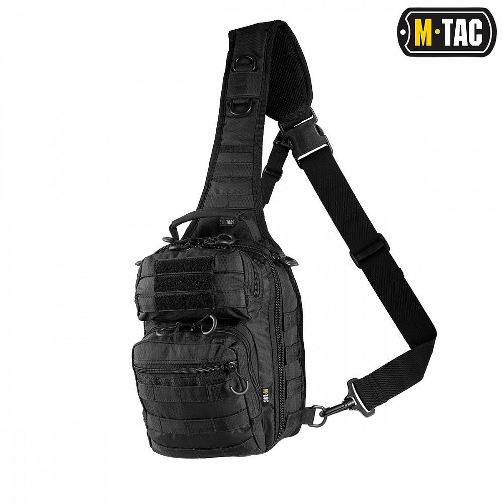 M-TAC сумка urban line city hunt hexogon bag black