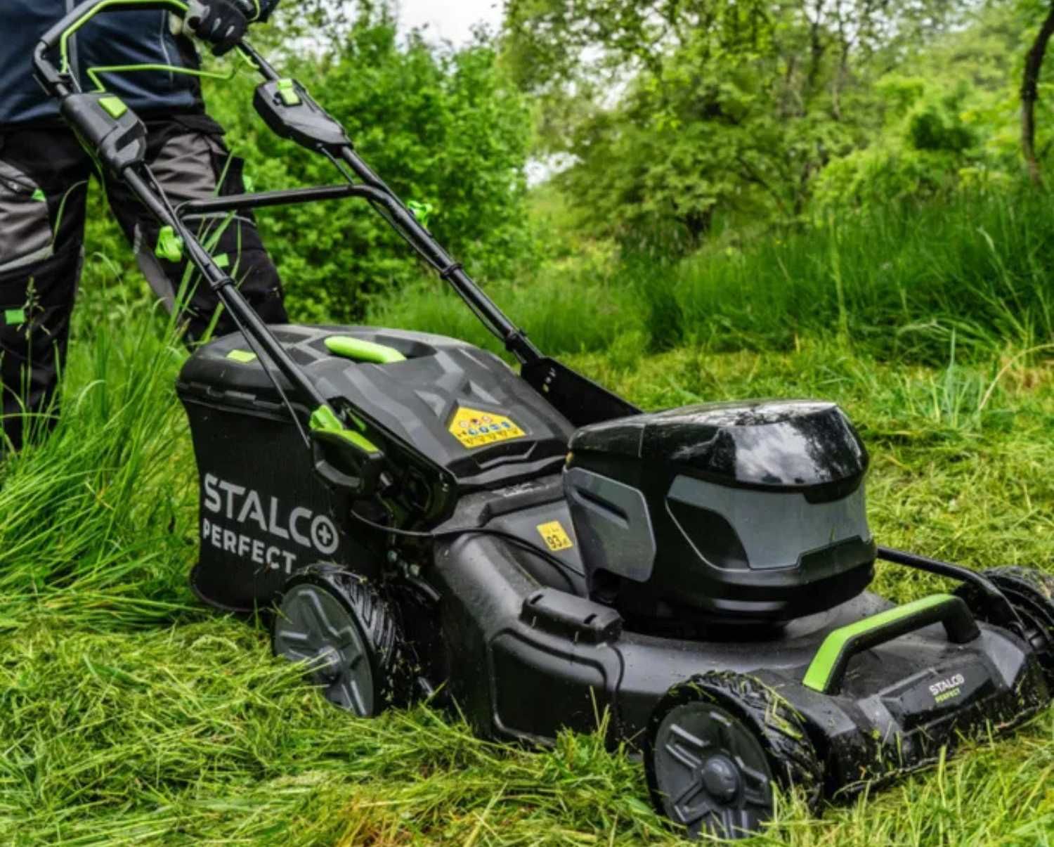 Kosiarka Akumulatorowa Stalco Lmp60-51Blsp 60V Z Napędem Body 51 cm