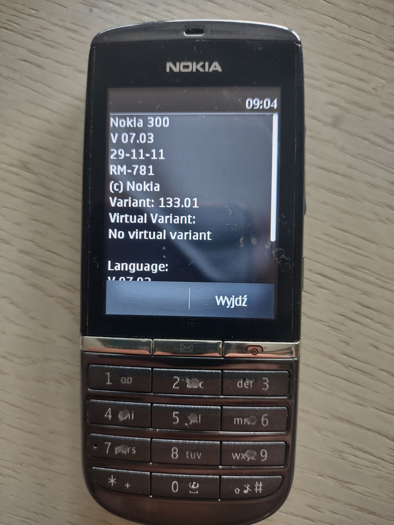 Nokia Asha 300 Touch & Type