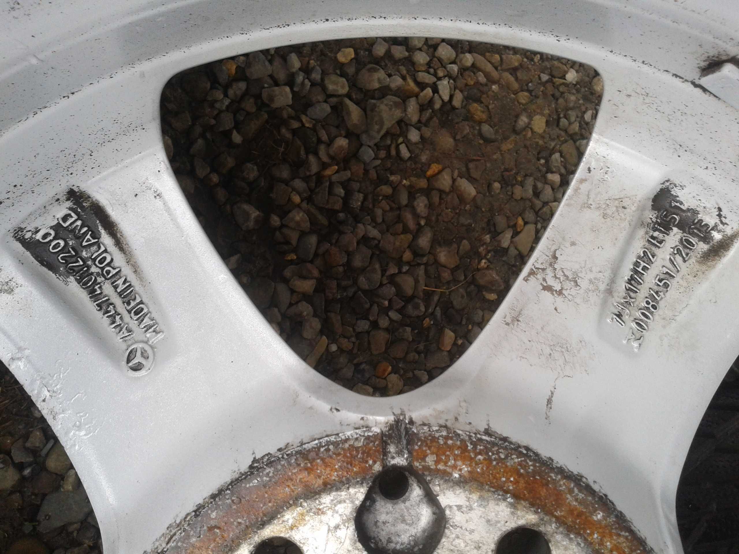 oryginal felgi wzmacniane r17 mercedes vito viano w447 a447 w639 et51