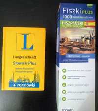 Zestaw do nauki HISZPAŃSKIEGO: słownik + fiszki plus
