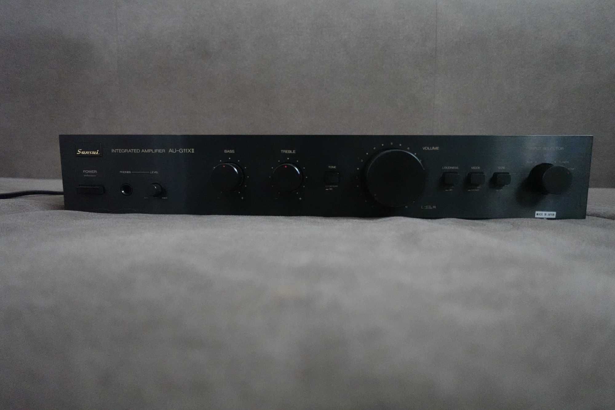 Підсилювач Sansui AU-G11XII 220V 2x25 W Made in Japan in 1985.