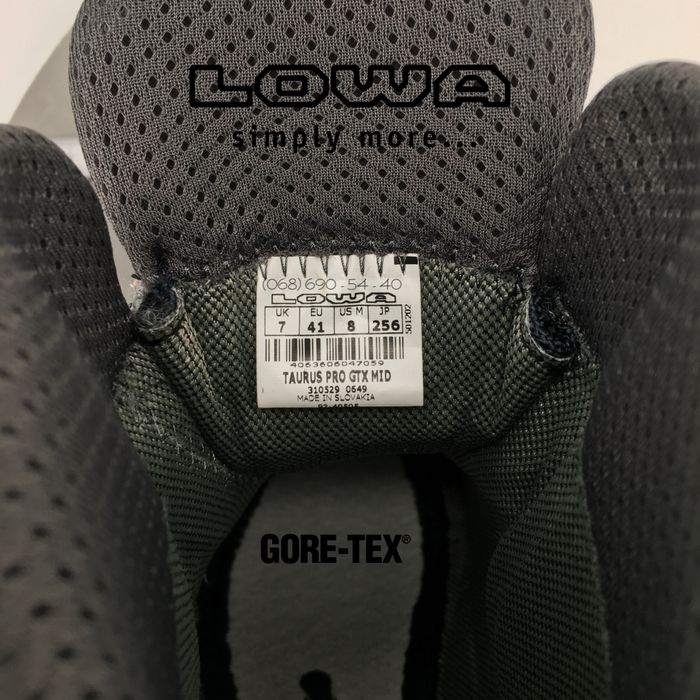 Мужские замшевые ботинки берцы Lowa Taurus Pro GTX Mid 41 оригинал