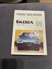 Książka konserwacja i naprawy samochodów Skoda Favorit