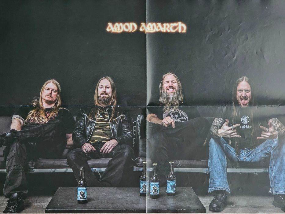 Metal Hammer 10/2016 - Ceti, Plakaty: Amon Amarth, Kansas