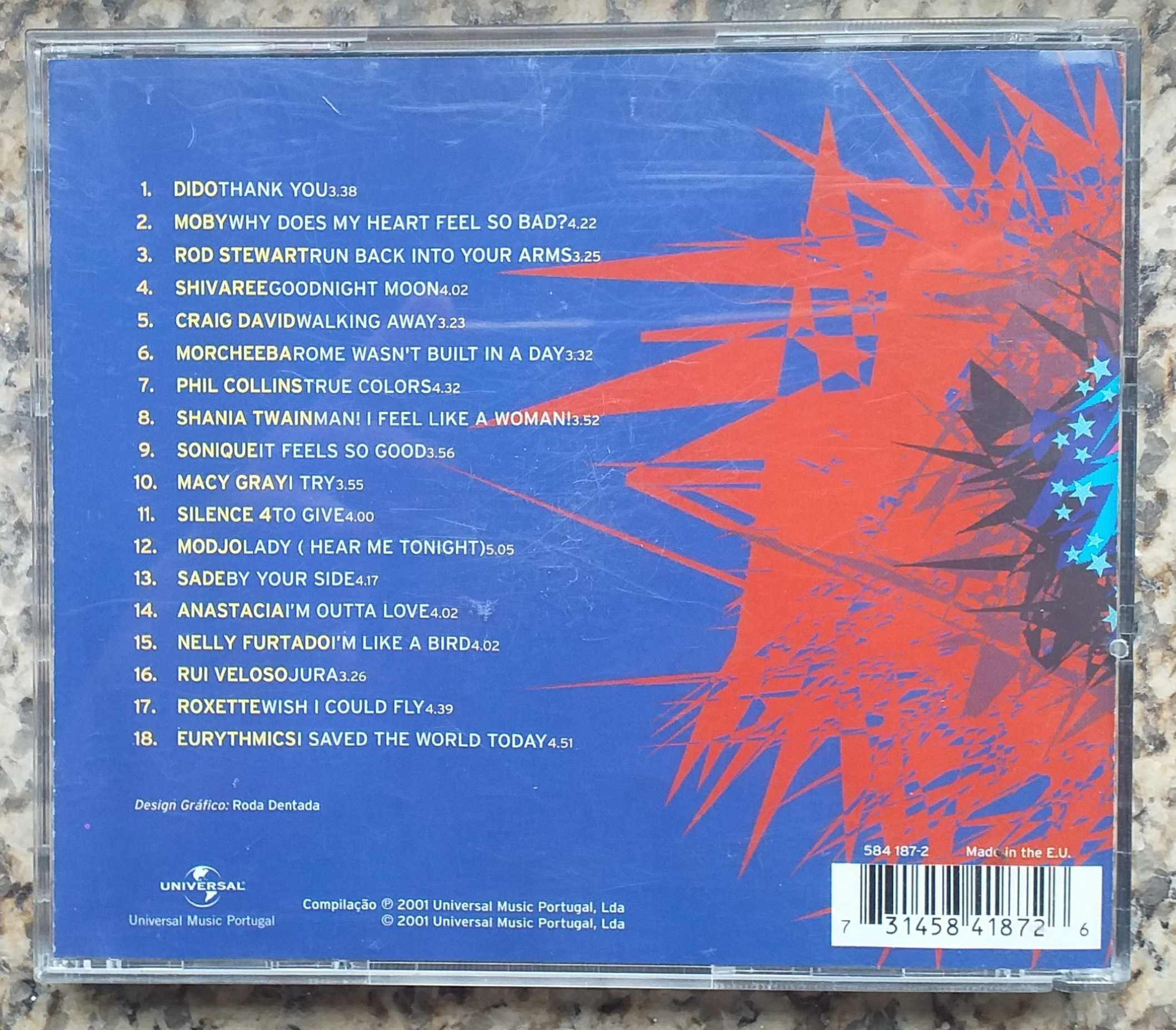 Cd RFM (2001) “15 Anos de Grandes Músicas” como novo