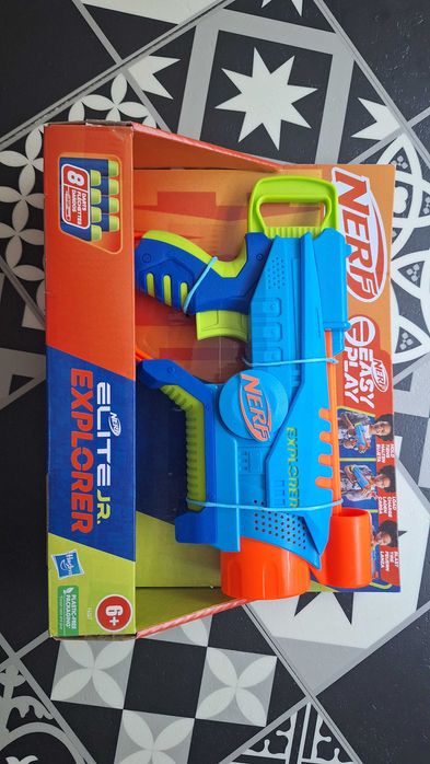 Brinquedo Nerf Pistola Elite Jr Explorer (+6 - NOVA)