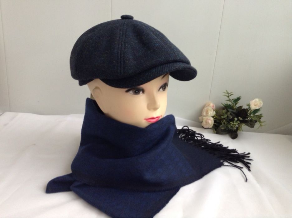 Чоловіча Кепка восьмиклинка  хуліганка шерсть