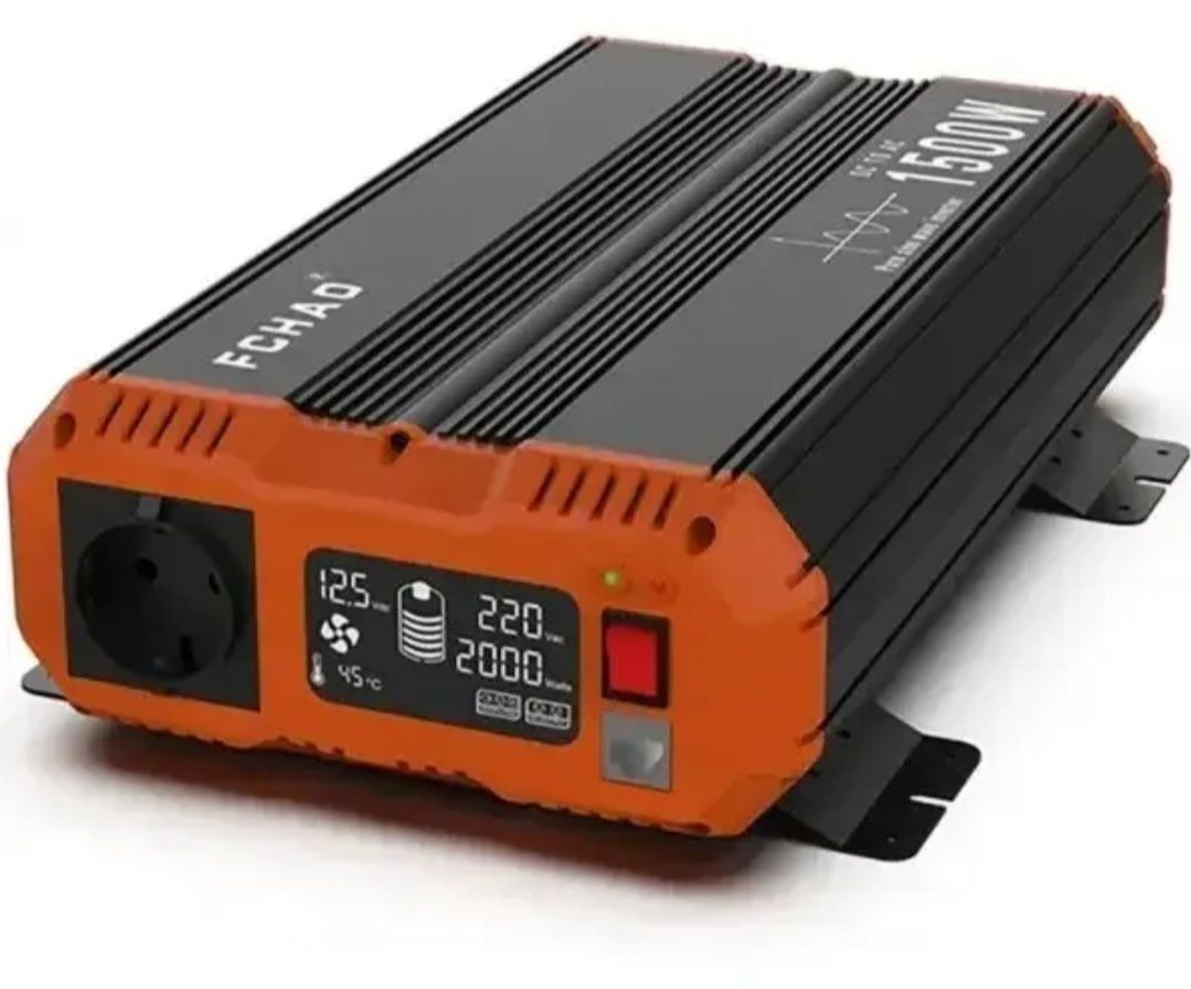 Инвертор Чистий синус Fchao PSC-1500 W / 12 Volt