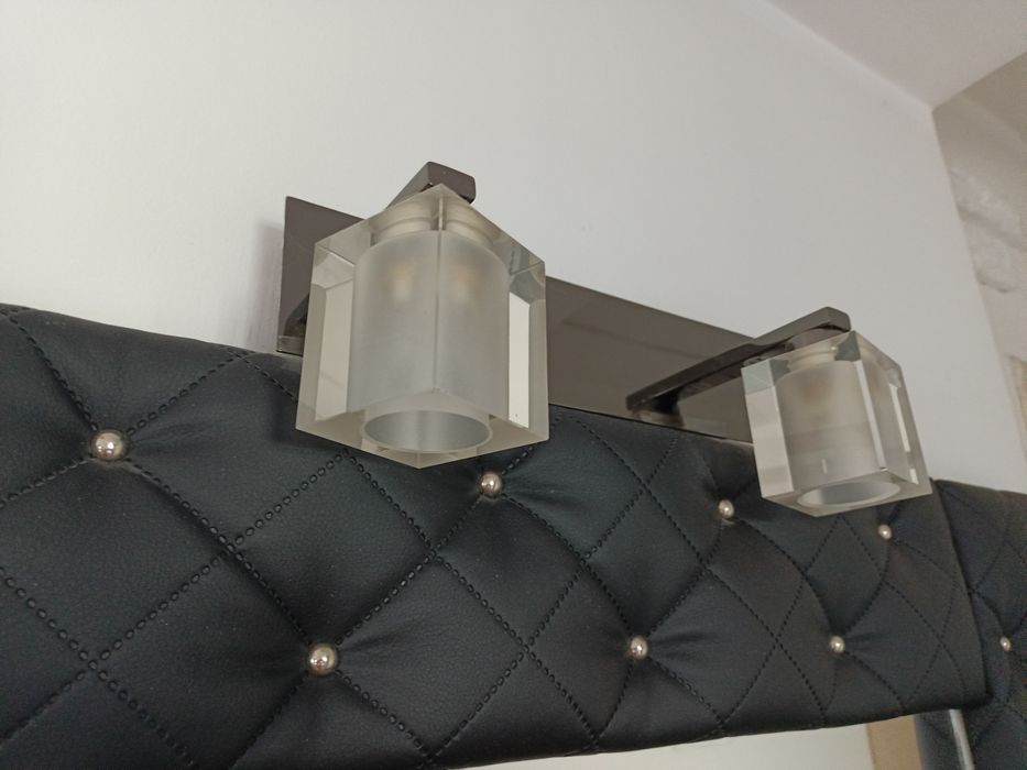 Lampka kinkiet- szkło